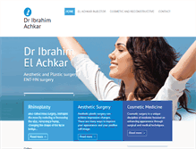 Tablet Screenshot of dribrahimachkar.com